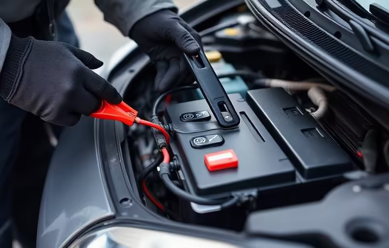Battery jump start service